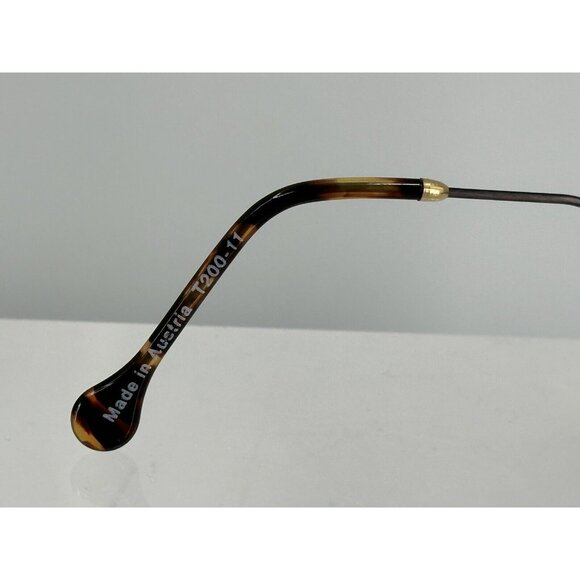 Ellen Tracy T200-11 Vintage Oval Sunglasses 52-18-140 Made In Austria (AB) main image 2